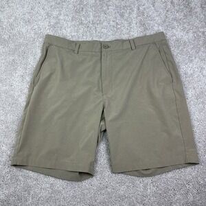 Vineyard Vines Breaker‎ Shorts Mens 38 Beige Khaki Stretch Performance Chino